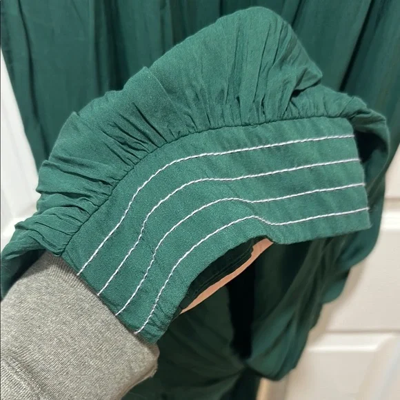 Anthropologie Lounge Jumpsuit in Green XL - Picture 5 of 8